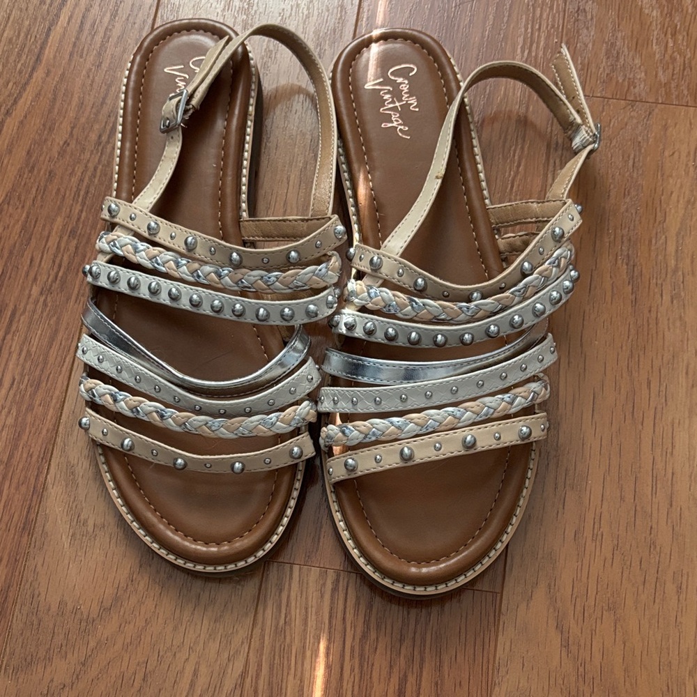 Crown Vintage Strappy Sandals